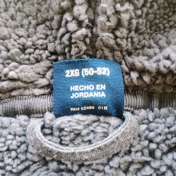 Gray Sherpa-Lined Hoodie - Picture 5 of 6